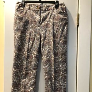 Paisley capris